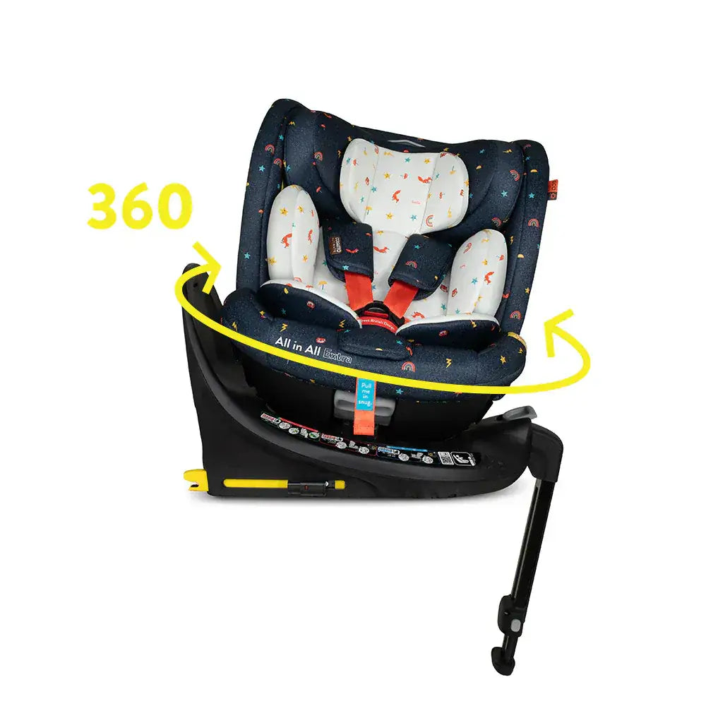 Cosatto All in All Extra i-Size 360 Car Seat - Doodle Days Cosatto