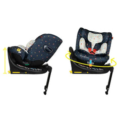 Cosatto All in All Extra i-Size 360 Car Seat - Doodle Days
