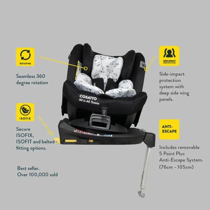 Cosatto All in All Rotate Group 0+123 - Beep Beep General Cosatto