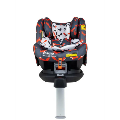 Cosatto All in All Rotate Group 0+123 Car Seat Charcoal Mister Fox  Cosatto   