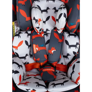 Cosatto All in All Rotate Group 0+123 Car Seat Charcoal Mister Fox  Cosatto   