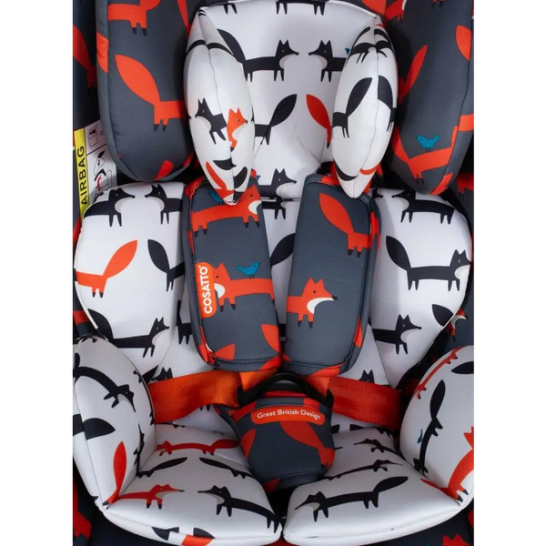 Cosatto All in All Rotate Group 0+123 Car Seat Charcoal Mister Fox  Cosatto   