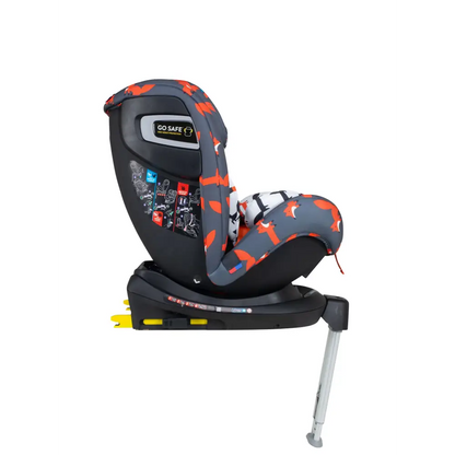 Cosatto All in All Rotate Group 0+123 Car Seat Charcoal Mister Fox General Cosatto