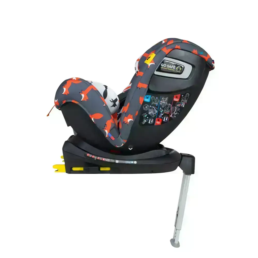 Cosatto General Cosatto All in All Rotate Group 0+123 Car Seat Charcoal Mister Fox