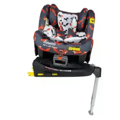 Cosatto General Cosatto All in All Rotate Group 0+123 Car Seat Charcoal Mister Fox