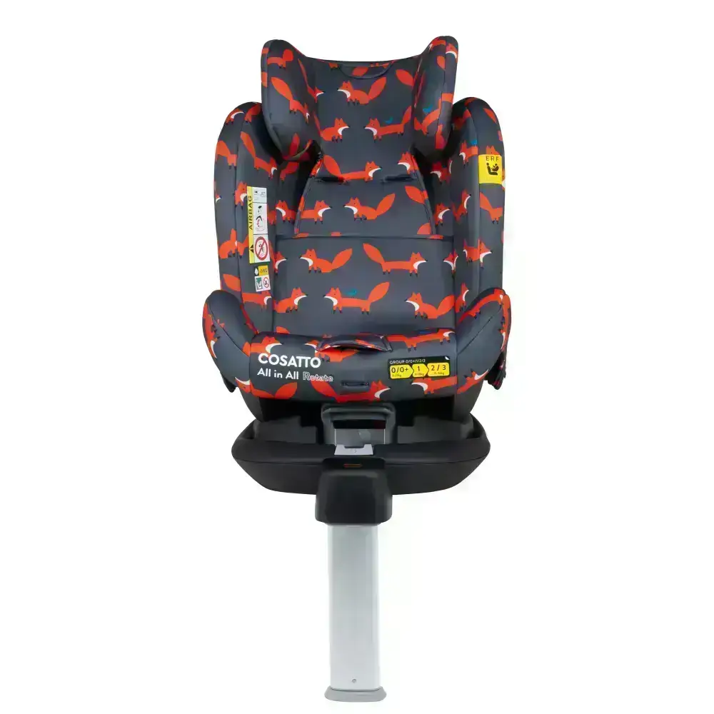 Cosatto General Cosatto All in All Rotate Group 0+123 Car Seat Charcoal Mister Fox