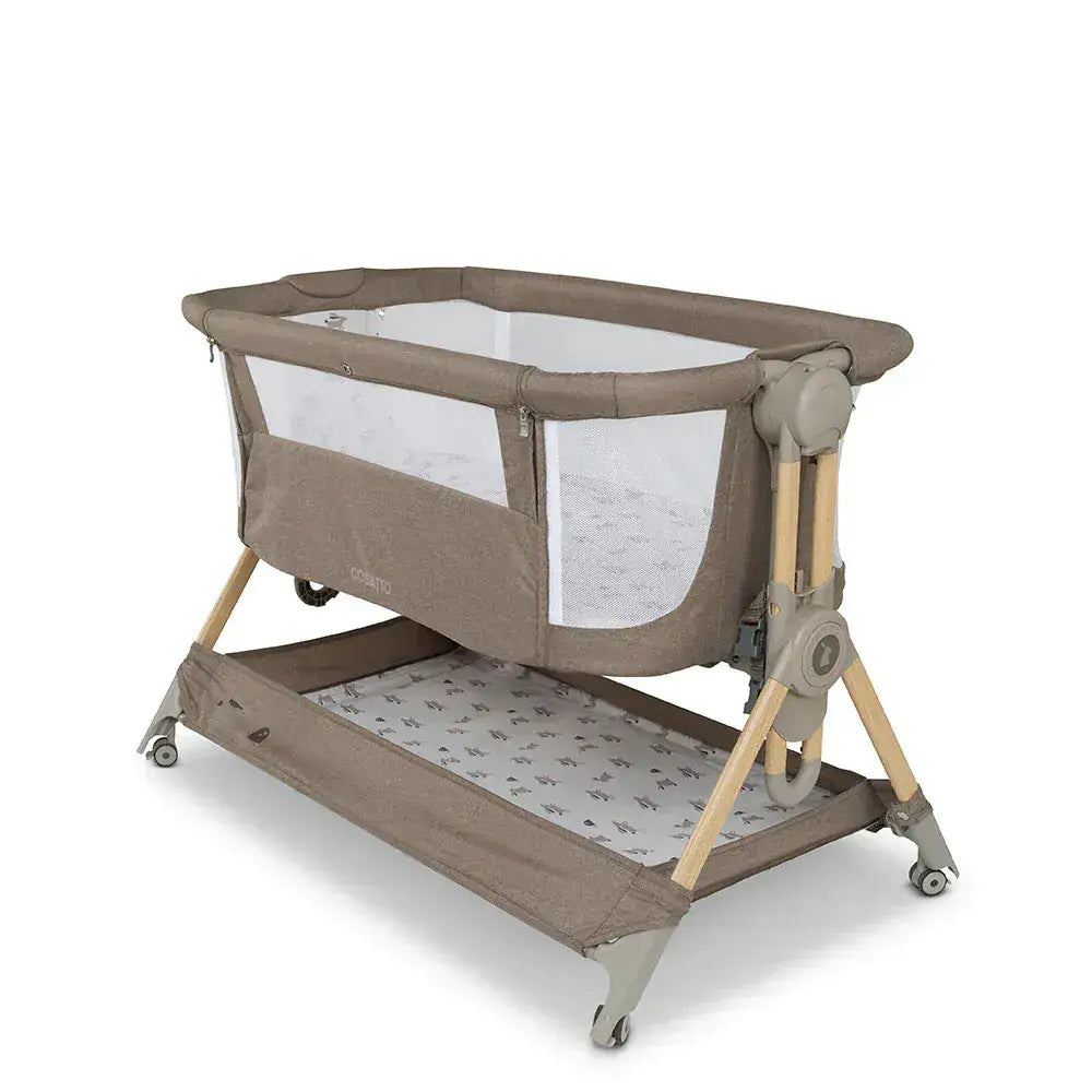 Cosatto Close to Me Folding Bedside Crib - Lollop Cosatto