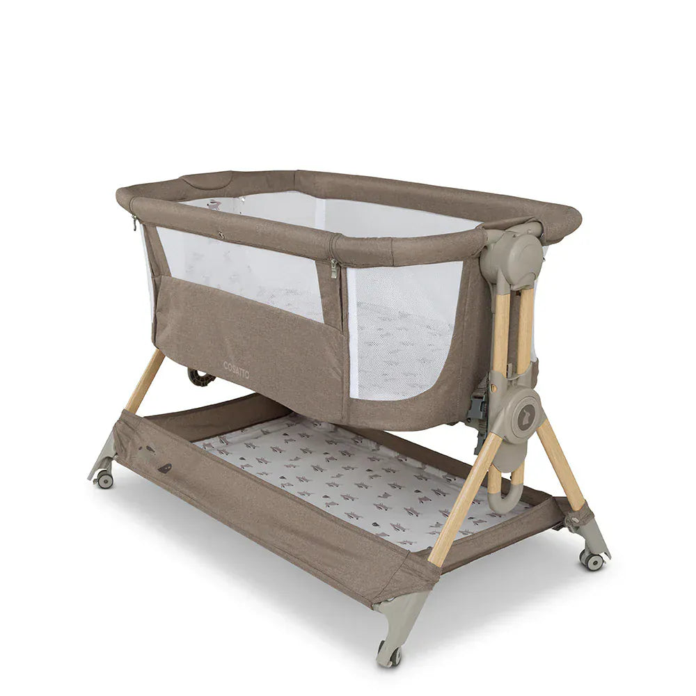 Cosatto Close to Me Folding Bedside Crib - Lollop Cosatto