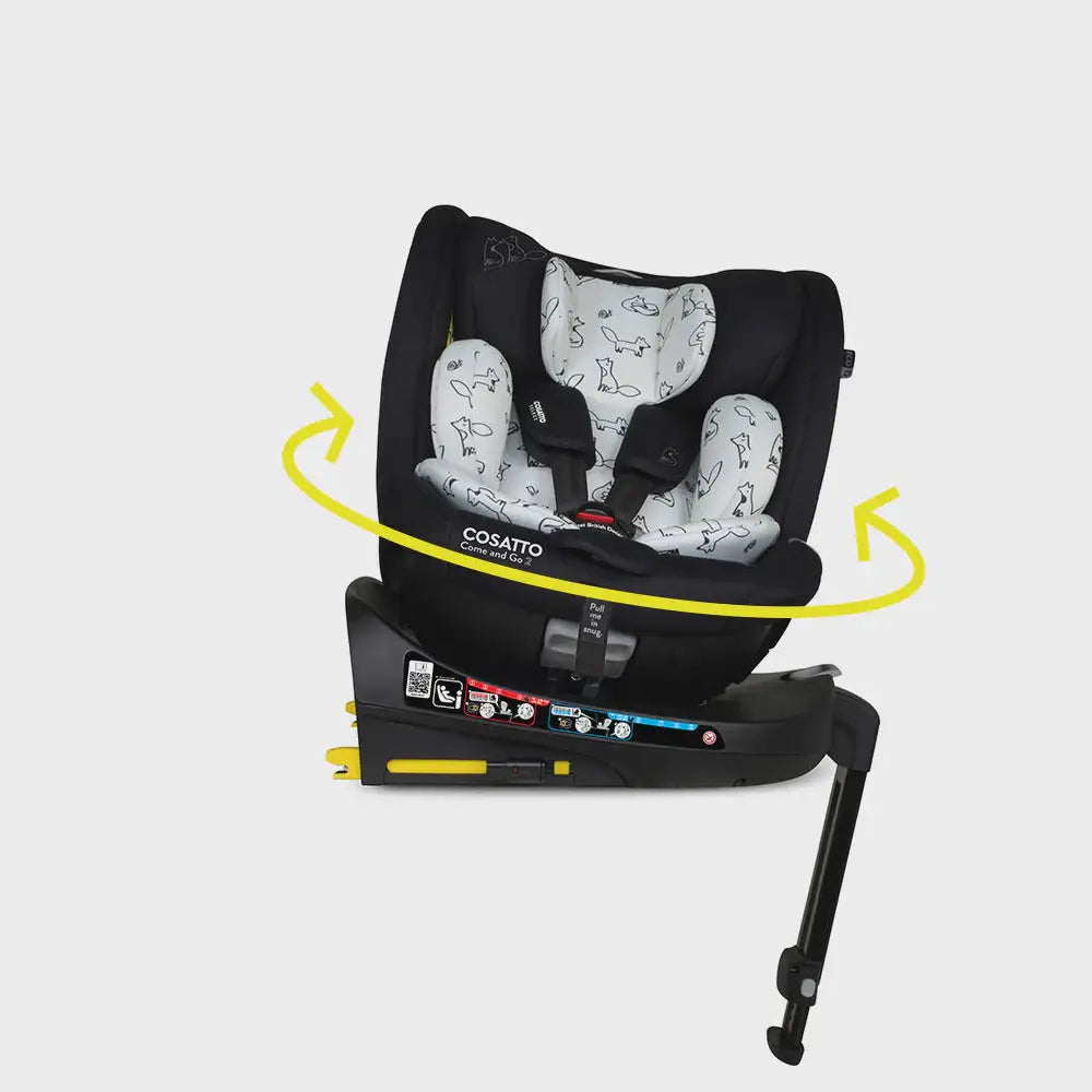 Cosatto Come and Go 2 i-Size 360 Car Seat – Foxed