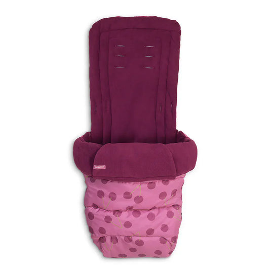 Cosatto Footmuff & Liner – Cherry Pie | Universal Pushchair Footmuff Cosatto