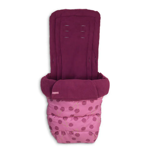 Cosatto Footmuff & Liner – Cherry Pie | Universal Pushchair Footmuff