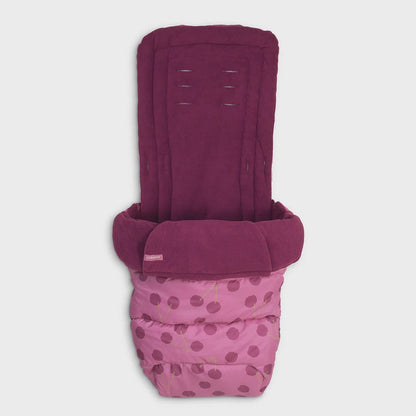Cosatto Footmuff & Liner – Cherry Pie | Universal Pushchair Footmuff Cosatto