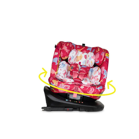 Cosatto Get Set Gro i-Size 360 Car Seat Dino Delite Cosatto