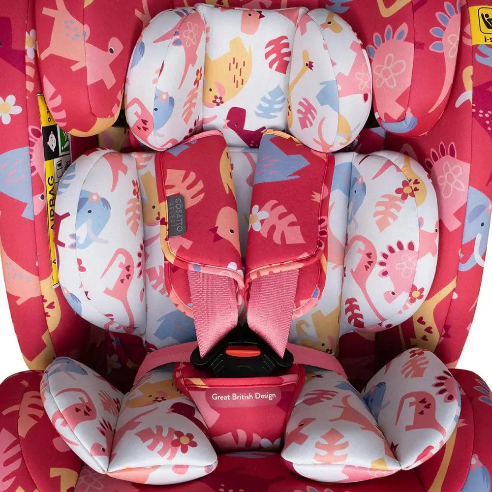 Cosatto Get Set Gro i-Size 360 Car Seat Dino Delite Cosatto