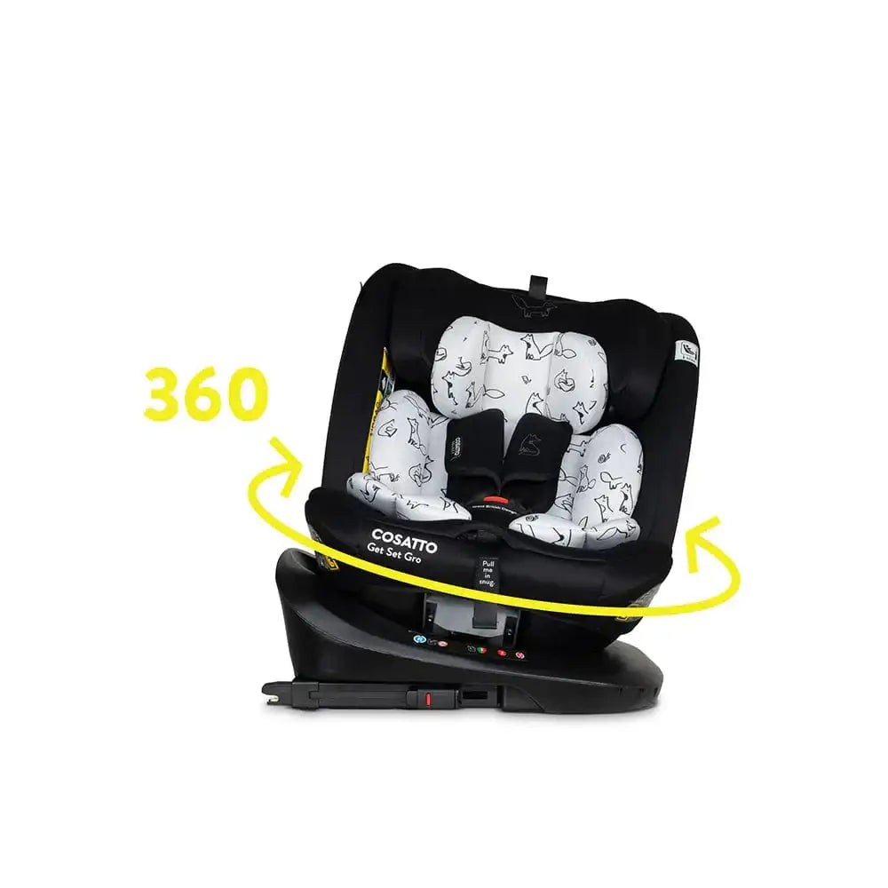 Cosatto Get Set Gro i-Size 360 Car Seat Foxed Cosatto