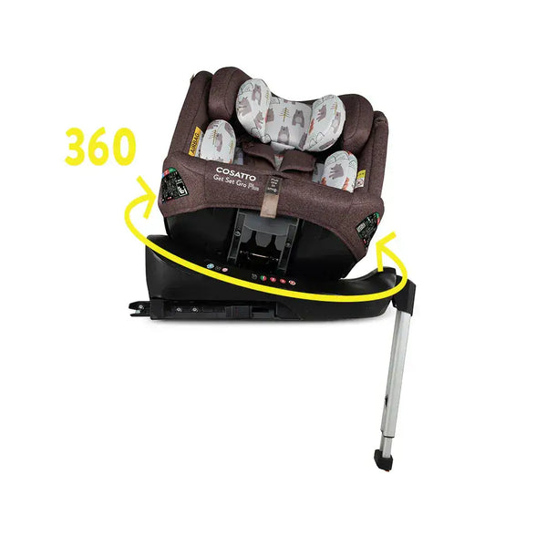 Cosatto Get Set Gro Plus i-Size 360 Car Seat - Bear Hug Cosatto