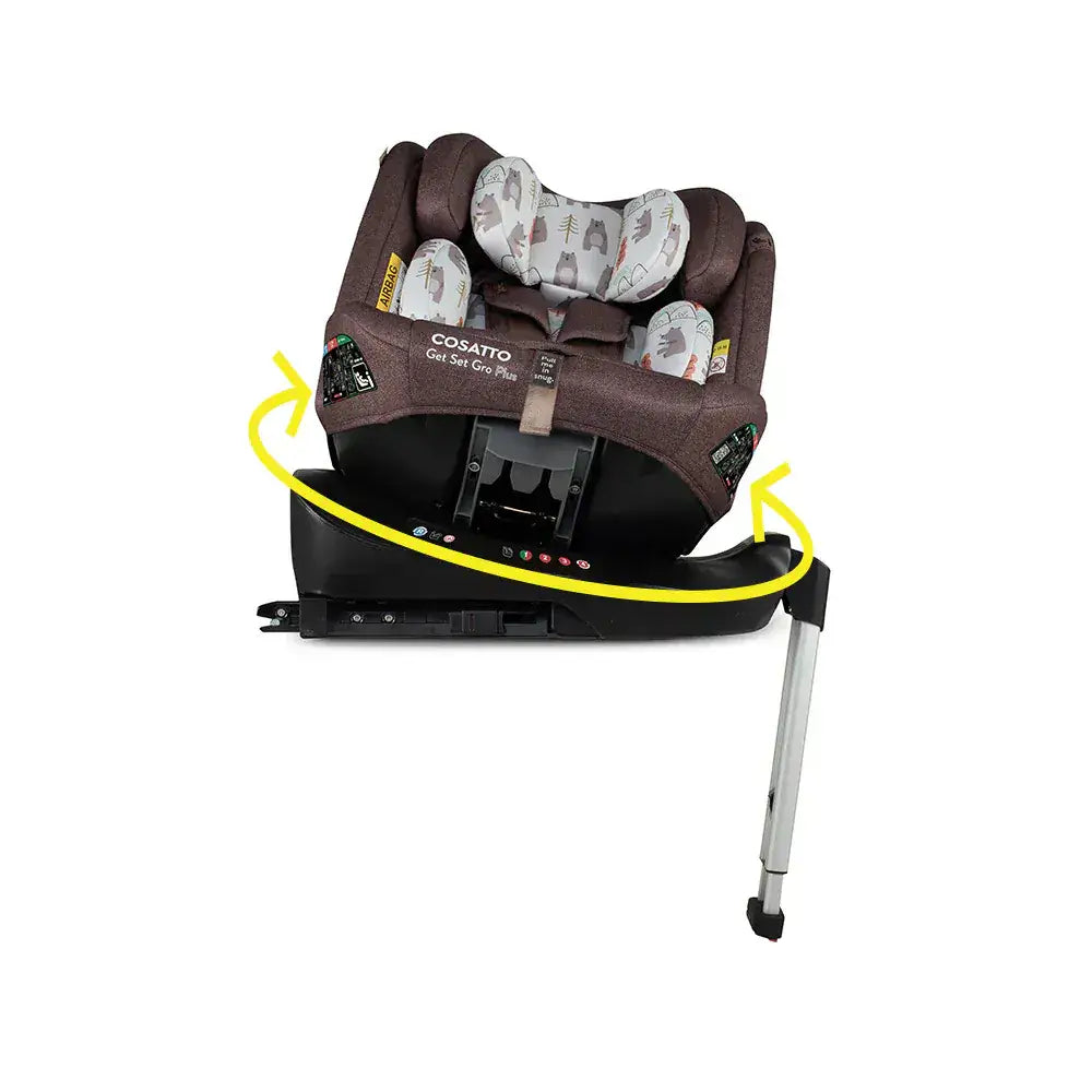 Cosatto Get Set Gro Plus i-Size 360 Car Seat - Bear Hug Cosatto
