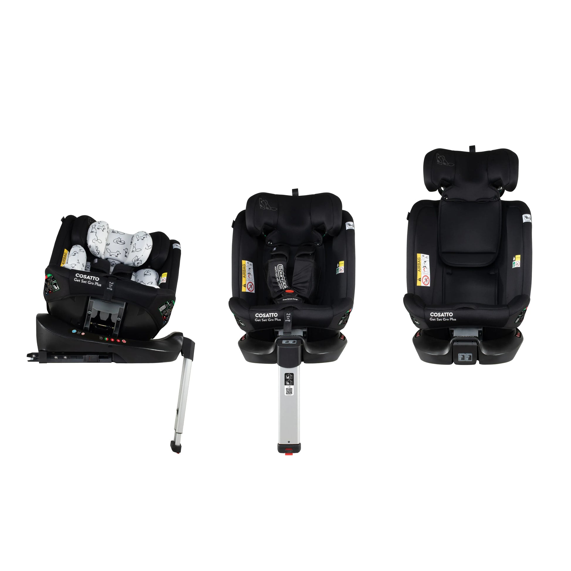 Cosatto Cosatto Get Set Gro Plus i-Size 360 Car Seat - Foxed