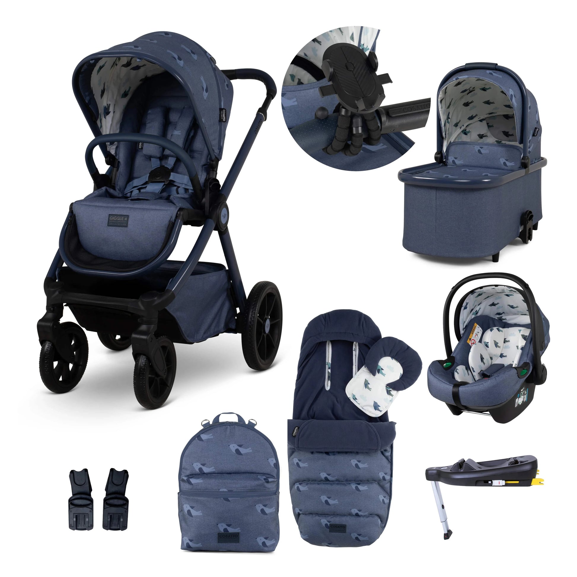 Cosatto Giggle 4 Special Edition Everything Bundle - Skylark Cosatto