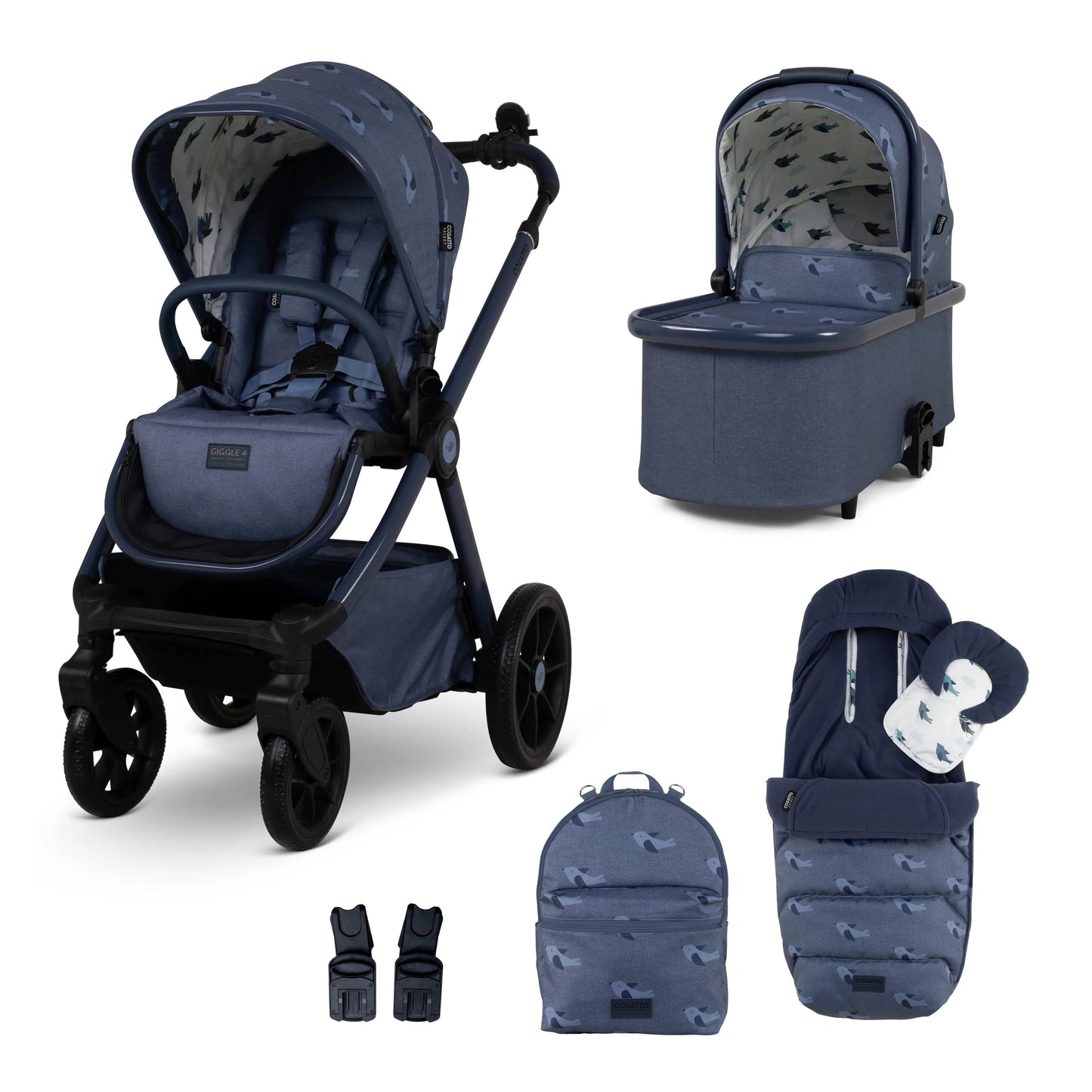 Cosatto Giggle 4 Special Edition Pram Accessory Bundle - Skylark Cosatto