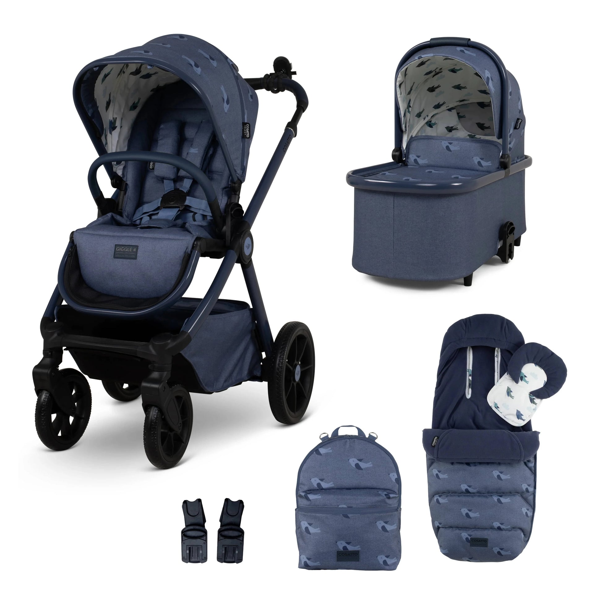 Cosatto Giggle 4 Special Edition Pram Accessory Bundle - Skylark Cosatto