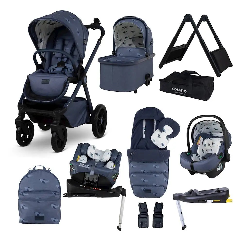 Cosatto Giggle4 Special Edition Everything Home and Travel All Stages Bundle - Skylark Cosatto