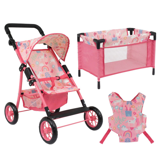 Cosatto Little Woo Dolls Pram Travel PlaySet  Cosatto   