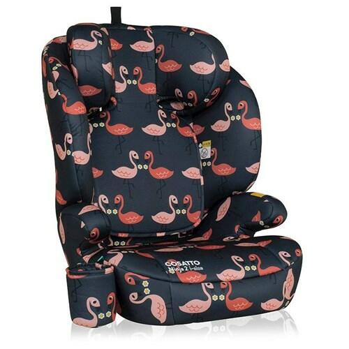 Cosatto Ninja 2 i-Sized Group 2-3 Car Seat - Pretty Flamingo  Cosatto   