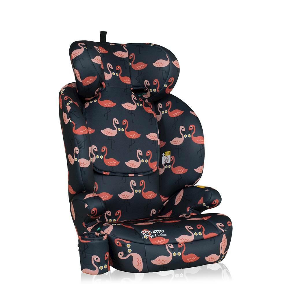 Cosatto Ninja 2 i-Sized Group 2-3 Car Seat - Pretty Flamingo  Cosatto   