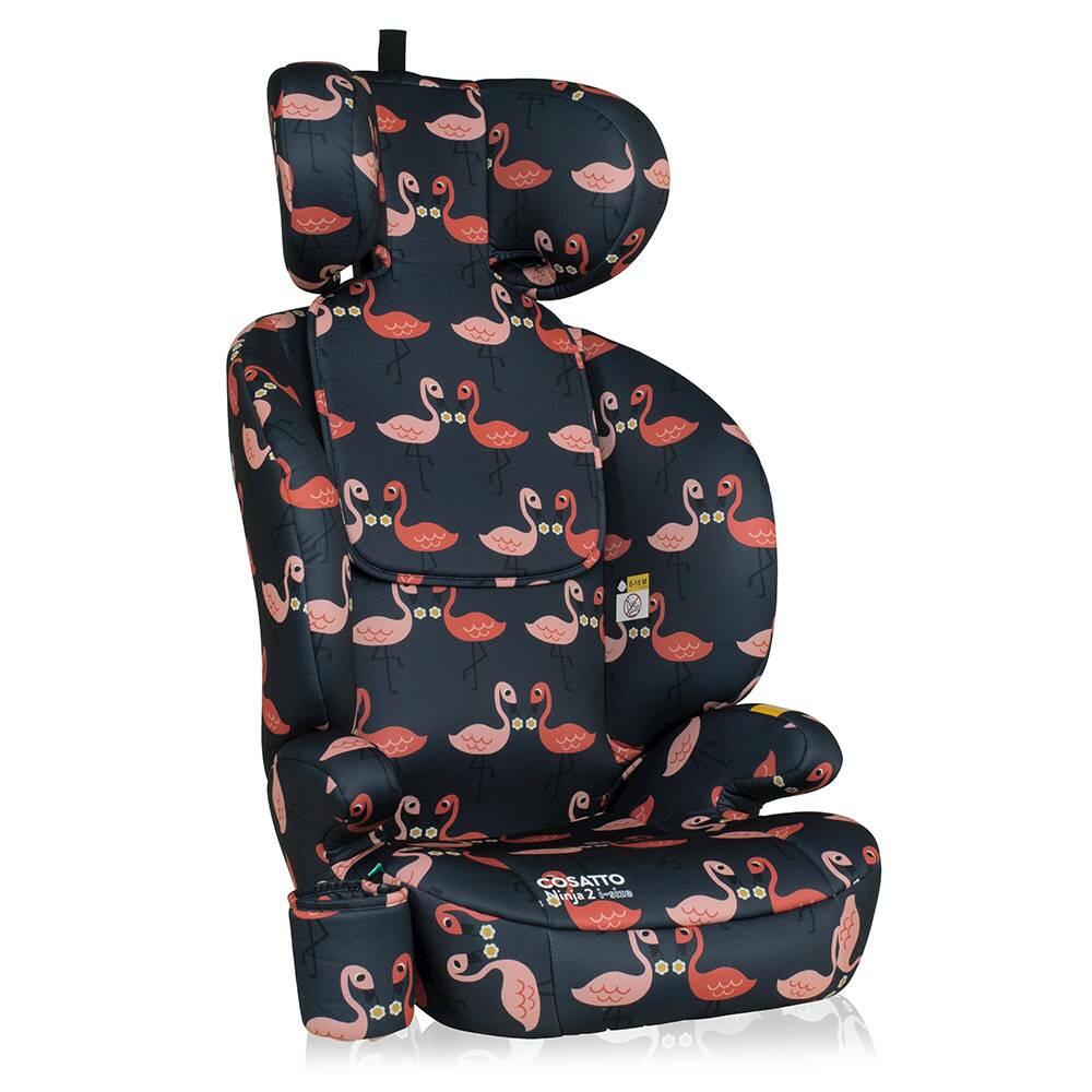 Cosatto Ninja 2 i-Sized Group 2-3 Car Seat - Pretty Flamingo  Cosatto   