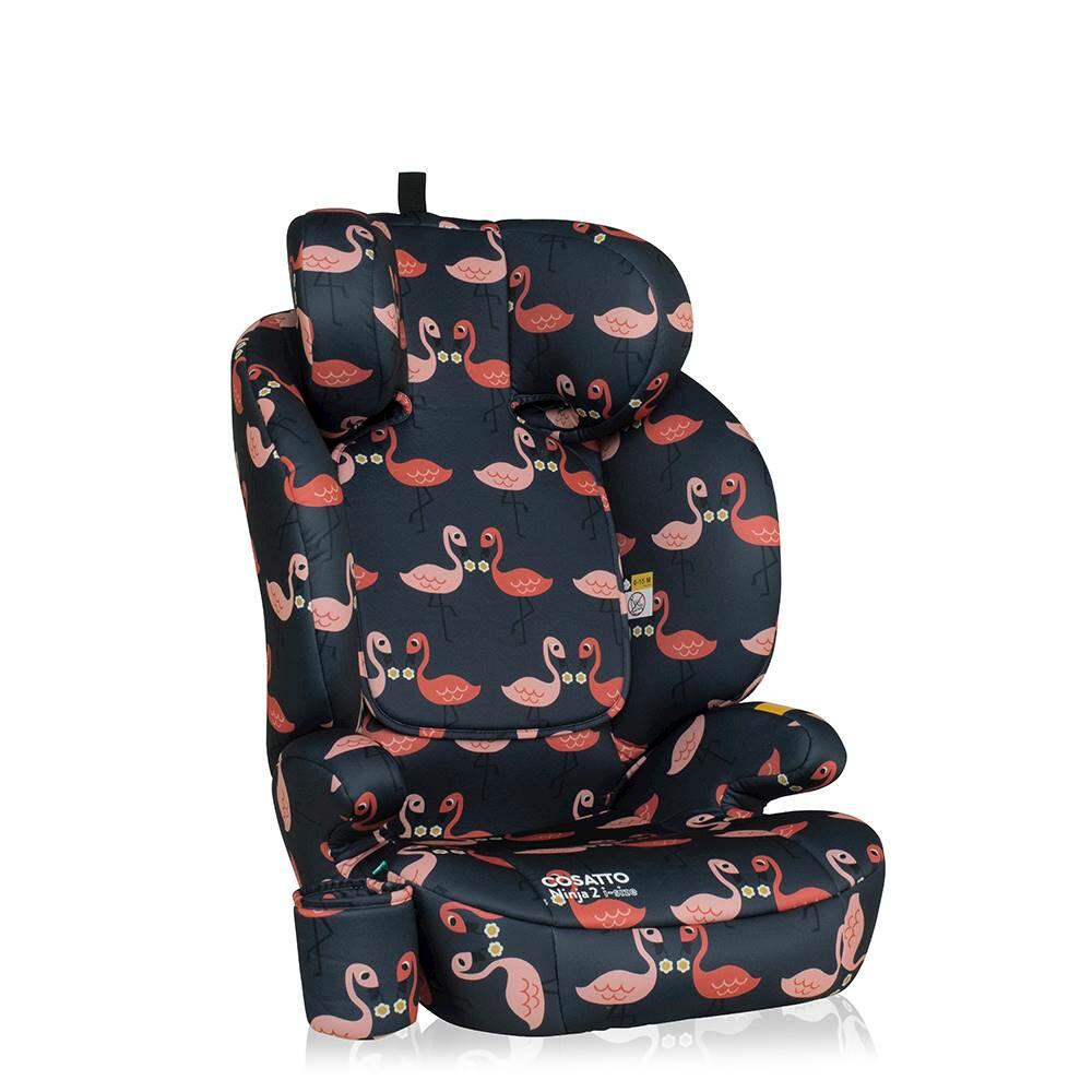 Cosatto Ninja 2 i-Sized Group 2-3 Car Seat - Pretty Flamingo  Cosatto   