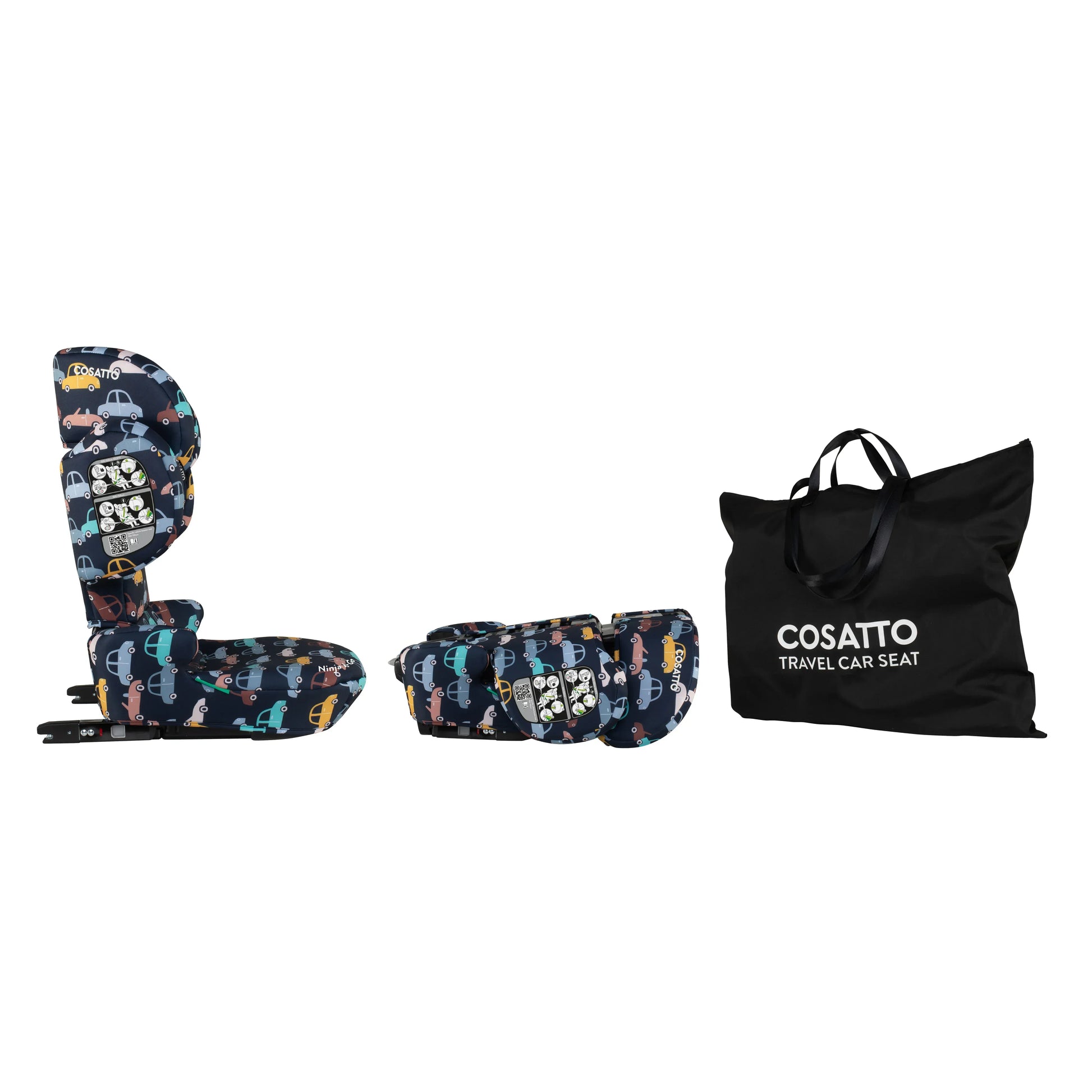 Cosatto Ninja Go i-Sized Travel Car Seat - Beep Beep Cosatto