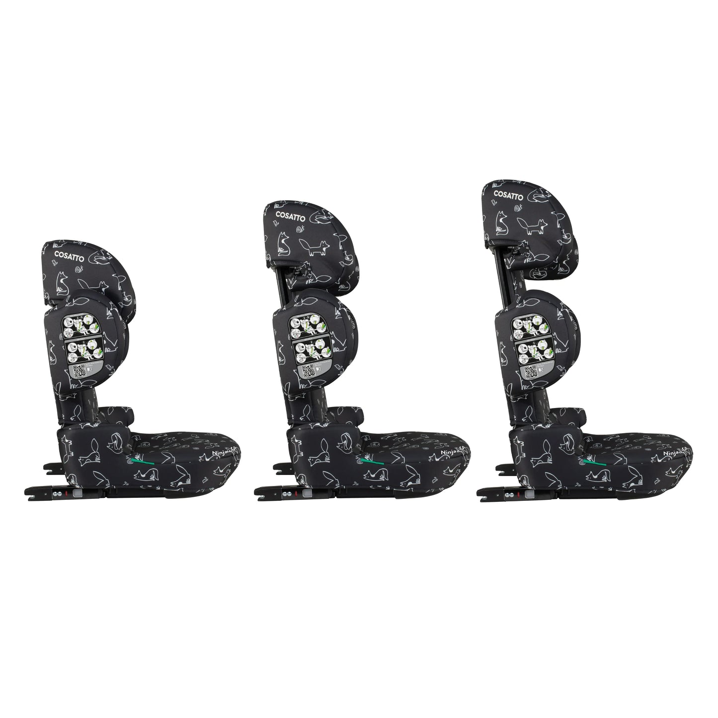 Cosatto Ninja Go i-Sized Travel Car Seat - Foxed Cosatto