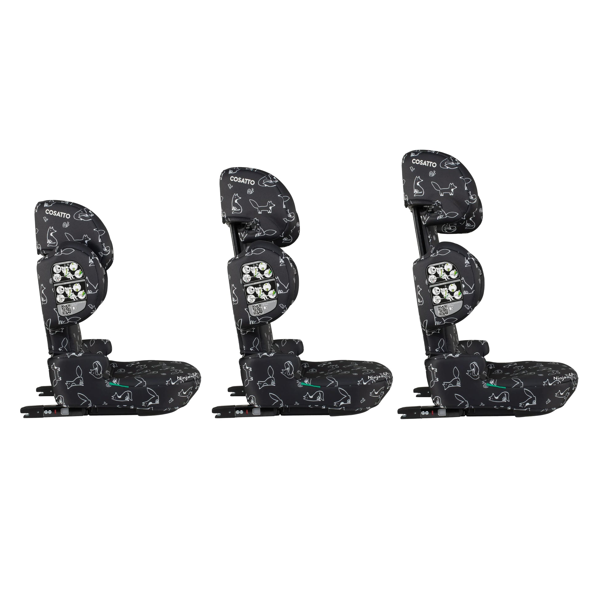 Cosatto Ninja Go i-Sized Travel Car Seat - Foxed Cosatto