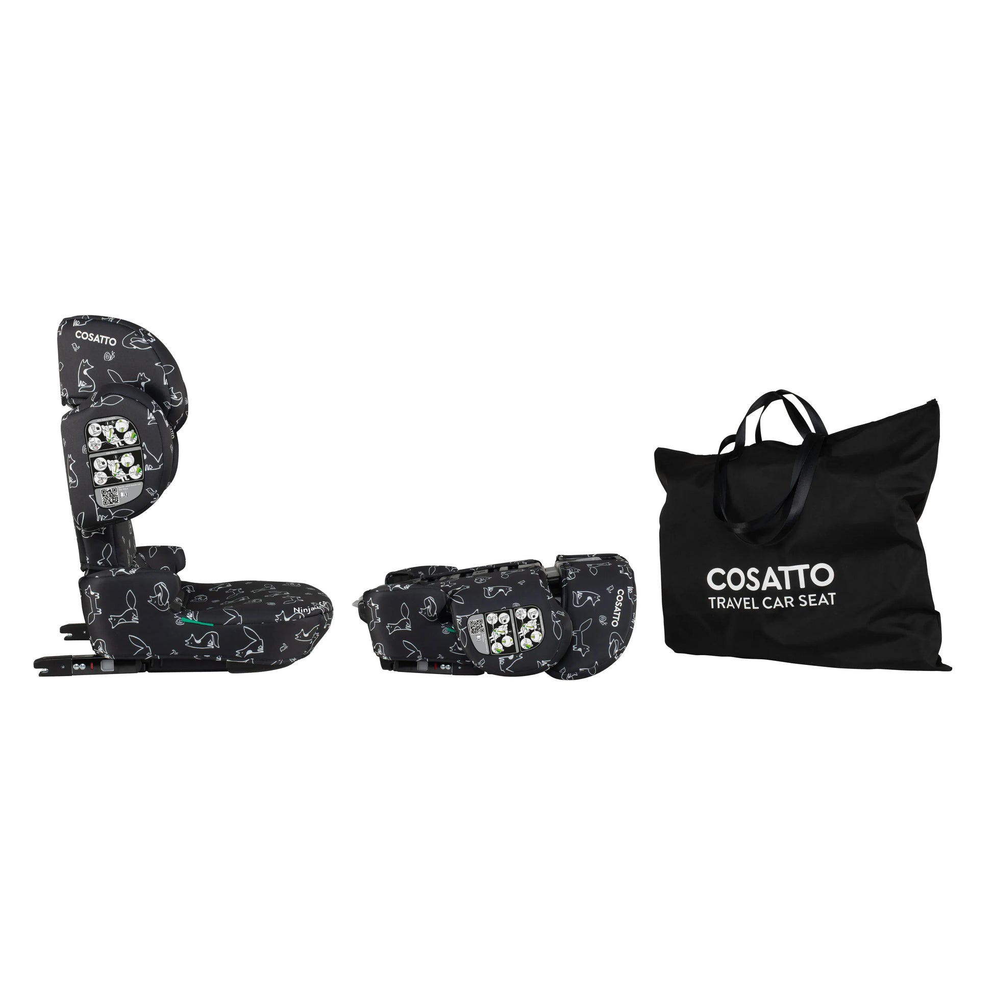 Cosatto Ninja Go i-Sized Travel Car Seat - Foxed Cosatto
