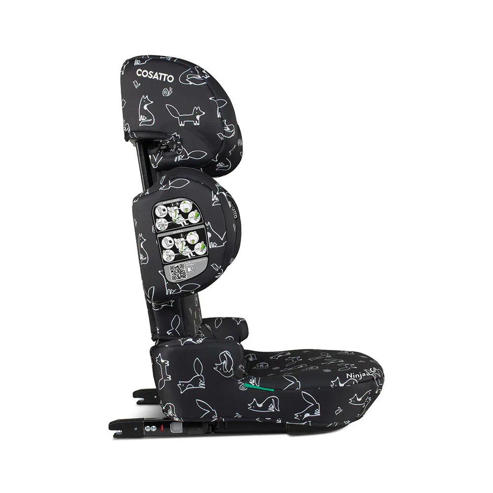 Cosatto Ninja Go i-Sized Travel Car Seat - Foxed Cosatto