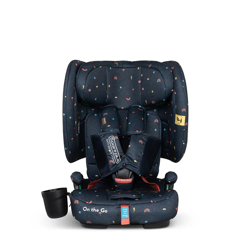 Cosatto On The Go i-Size Travel Car Seat - Doodle Days Cosatto