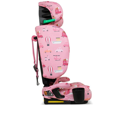 Cosatto On The Go i-Size Travel Car Seat Itchy Feet Rosy Cosatto