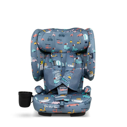 Cosatto On The Go i-Size Travel Car Seat Itchy Feet Sky Cosatto