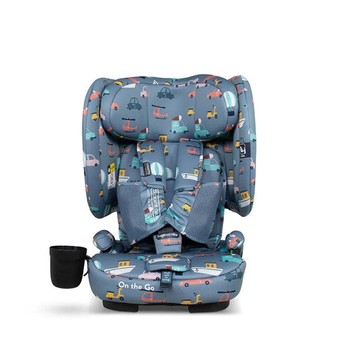 Cosatto On The Go i-Size Travel Car Seat Itchy Feet Sky