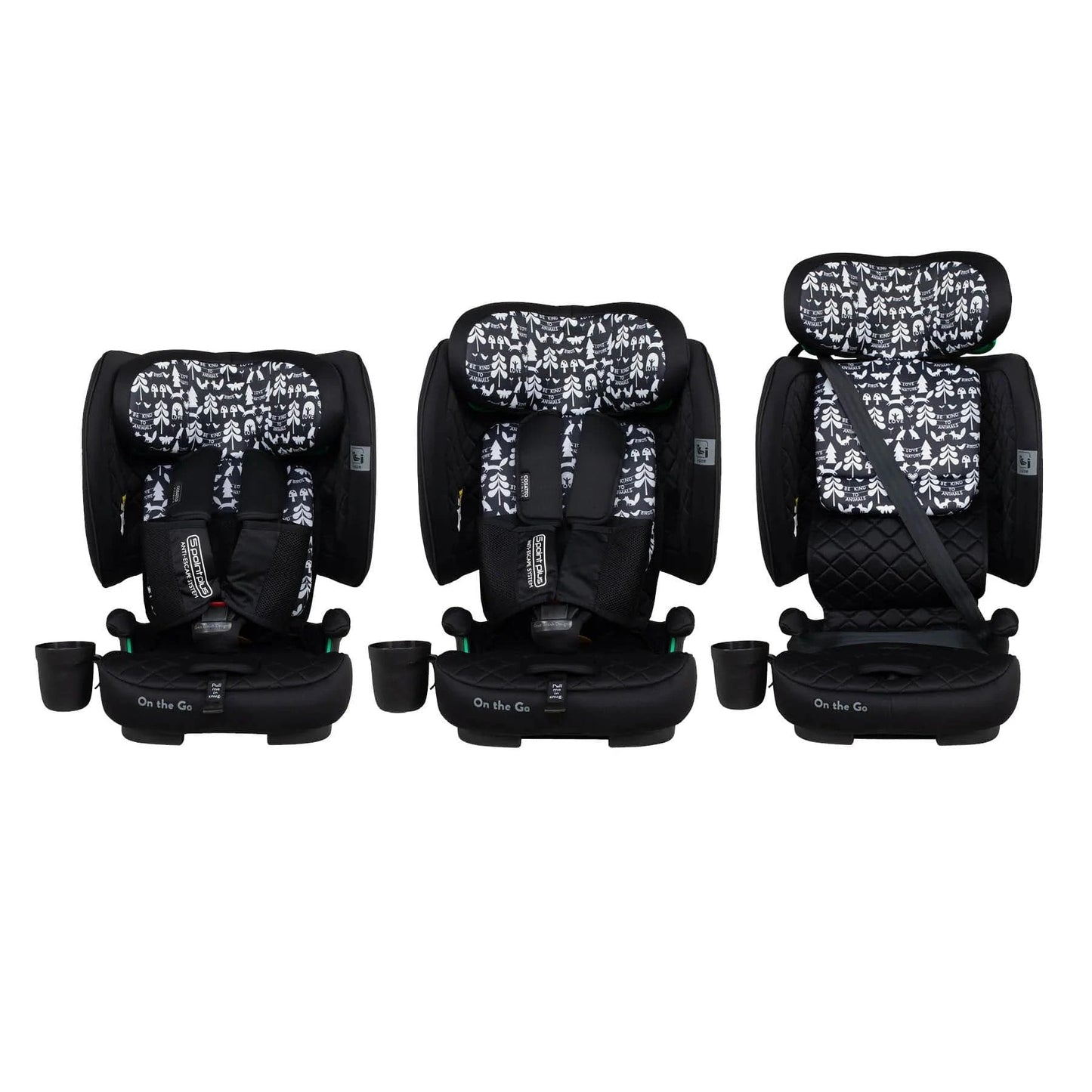 Cosatto On The Go i-Size Travel Car Seat Silhouette Cosatto