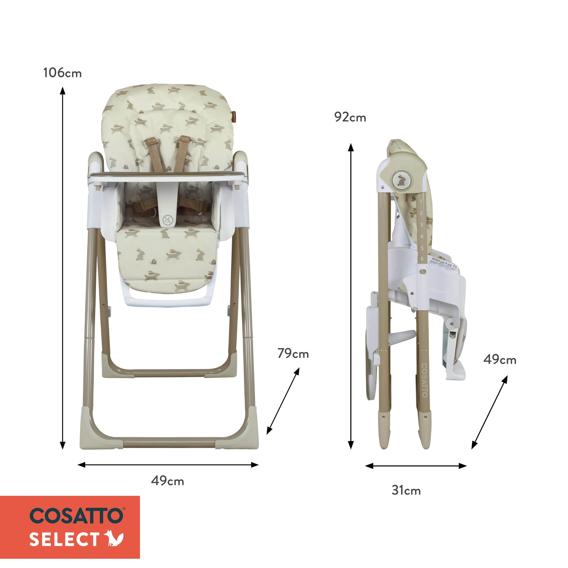 Cosatto Cosatto Pip+ Highchair - Faraway