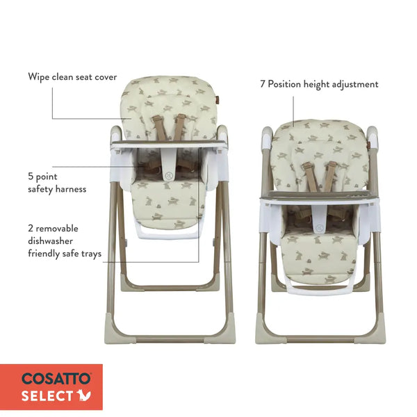 Cosatto Pip+ Highchair - Lollop Cosatto