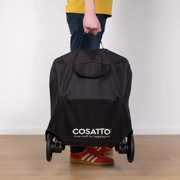 Cosatto Stroller Bag Black – Padded Travel Bag for Yo!, Woosh 3, Woosh 4 & Woosh Trail Cosatto