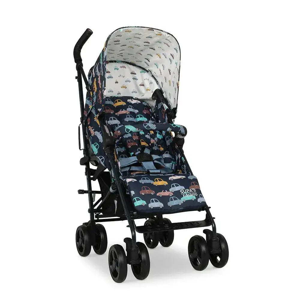 Cosatto Stroller Supa 3 Beep Beep + Footmuff & Rain cover Cosatto