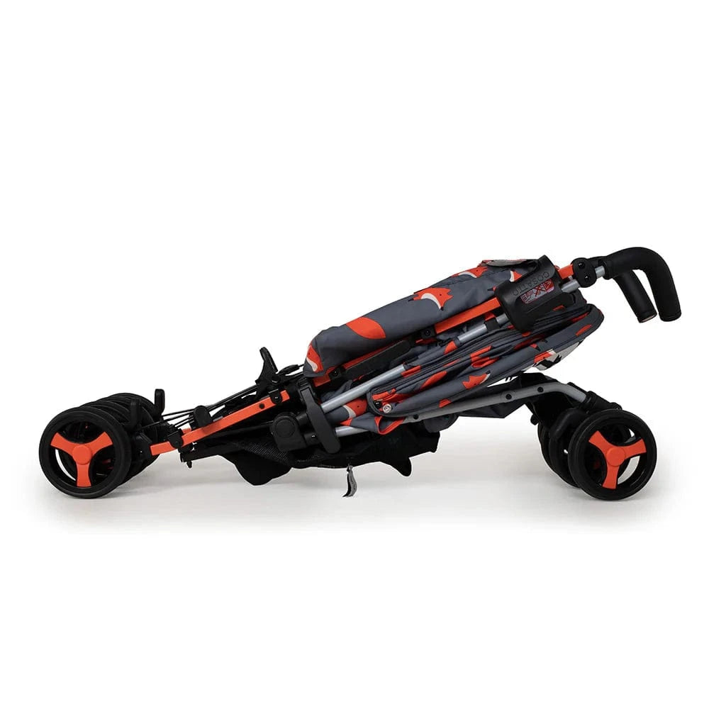 Cosatto Stroller Supa 3 Charcoal Mister Fox + Footmuff & Rain cover Cosatto