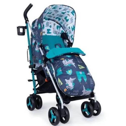Cosatto Stroller Supa 3 Dragon Kingdom + Footmuff & Rain cover Cosatto