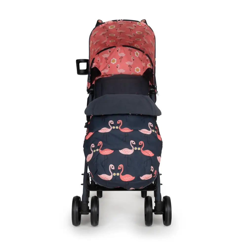 Cosatto Stroller Supa 3 Pretty Flamingo + Footmuff & Rain Cover  Cosatto   