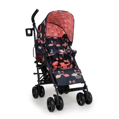 Cosatto Stroller Supa 3 Pretty Flamingo + Footmuff & Rain Cover  Cosatto   