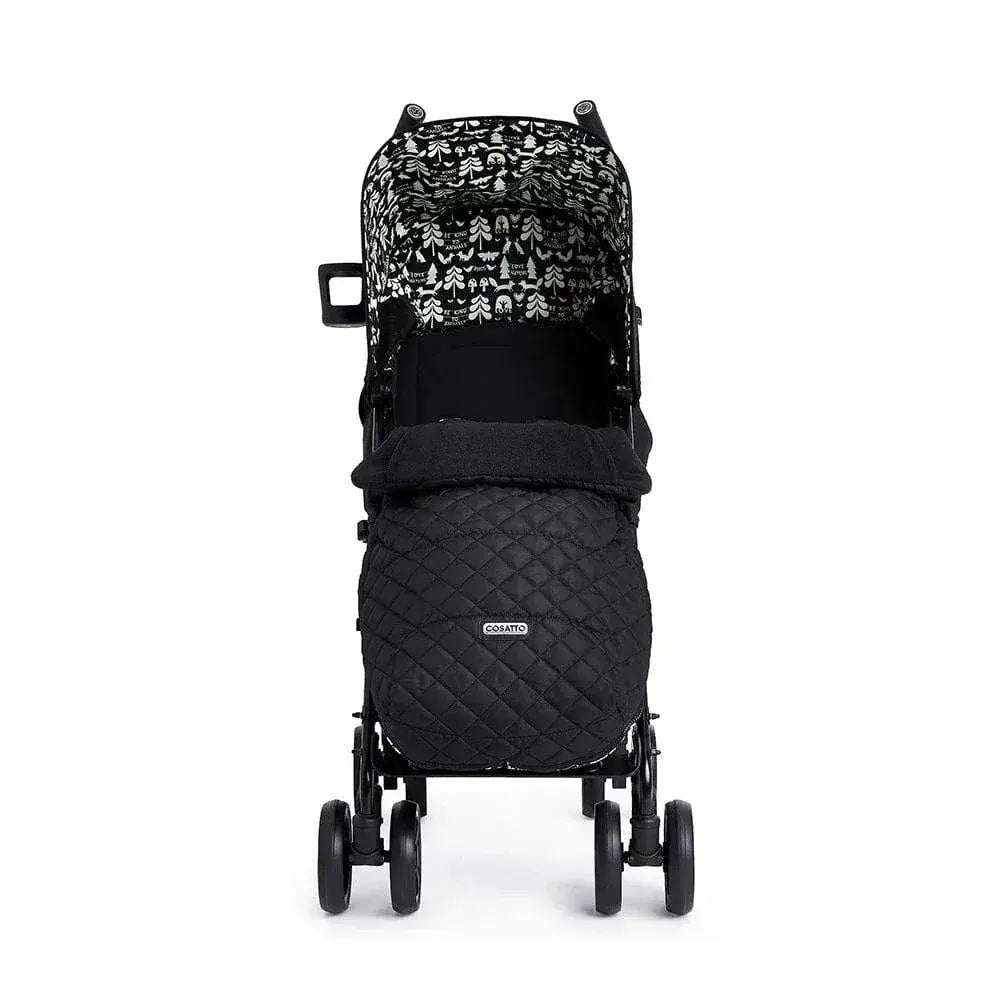 Cosatto Stroller Supa 3 Silhouette + Footmuff & Rain cover Cosatto